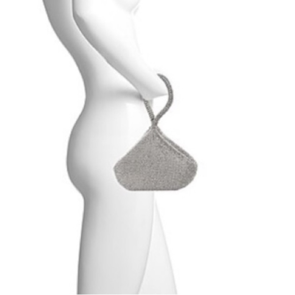 Cache Silver Sequin Wristlet Can Be Styled 2 Ways - image 2